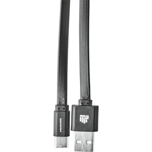 IND 1.2m Flat Type C Charger Cable Black